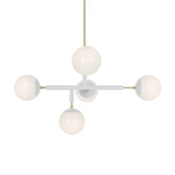 Color Prisma Chandelier 35" 30 Color Prisma Chandelier 35" -Cozy Light World 0 prisma chandelier brass chalk 1