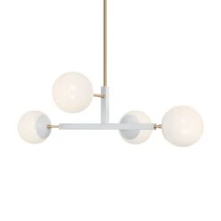Color Status Chandelier 35" 26 Color Status Chandelier 35" -Cozy Light World 0 status chandelier brass chalk 1