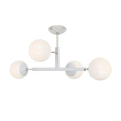 Color Status Flush Mount 35" 39 Color Status Flush Mount 35" -Cozy Light World 0 status flush mount nickel chalk 1