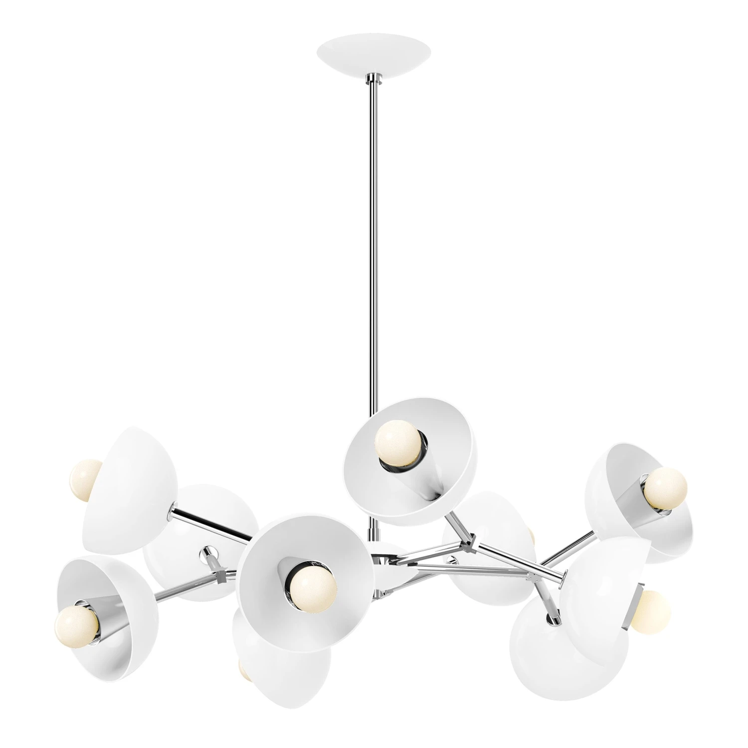 Color Alegria Chandelier 30" 2 Color Alegria Chandelier 30" - Image 2