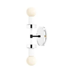 Color Bianca Sconce 12" 24 Color Bianca Sconce 12" -Cozy Light World 1 bianca sconce 12 black white