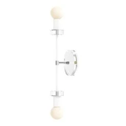Color Bianca Sconce 20" 35 Color Bianca Sconce 20" -Cozy Light World 1 bianca sconce 20 nickel white