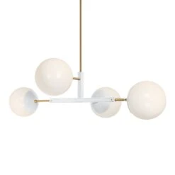Color Big Status Chandelier 42" -Cozy Light World 1 big status chandelier brass white 1