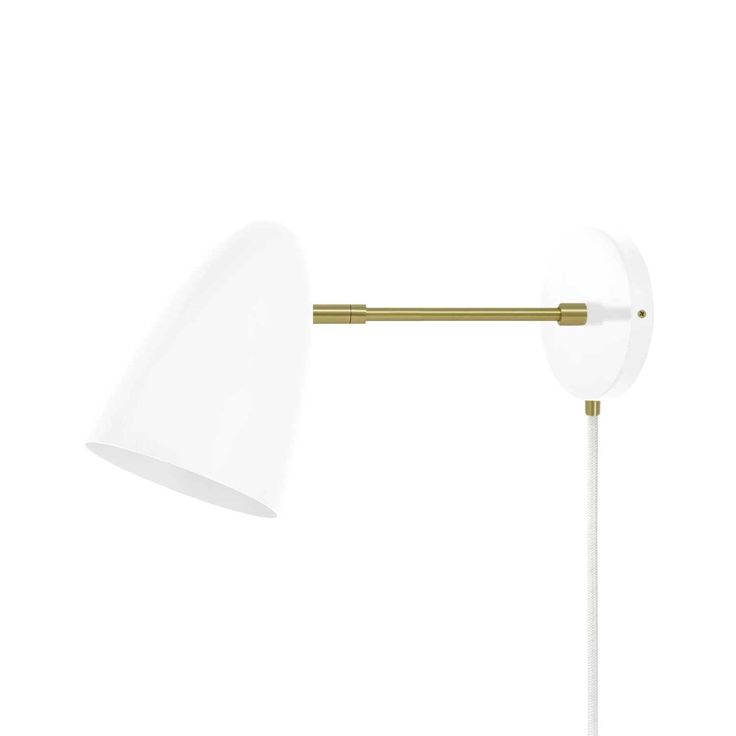 Color Boom Plug-in Sconce - 6" Arm 4 Color Boom Plug-in Sconce - 6" Arm - Image 4
