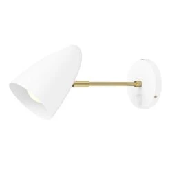 Color Boom Sconce - 6" Arm 25 Color Boom Sconce - 6" Arm -Cozy Light World 1 boom sconce 6 brass white