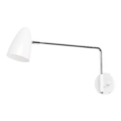 Color Boom Swing Arm Sconce - 17" Arm 39 Color Boom Swing Arm Sconce - 17" Arm -Cozy Light World 1 boom swing arm 17 nickel white