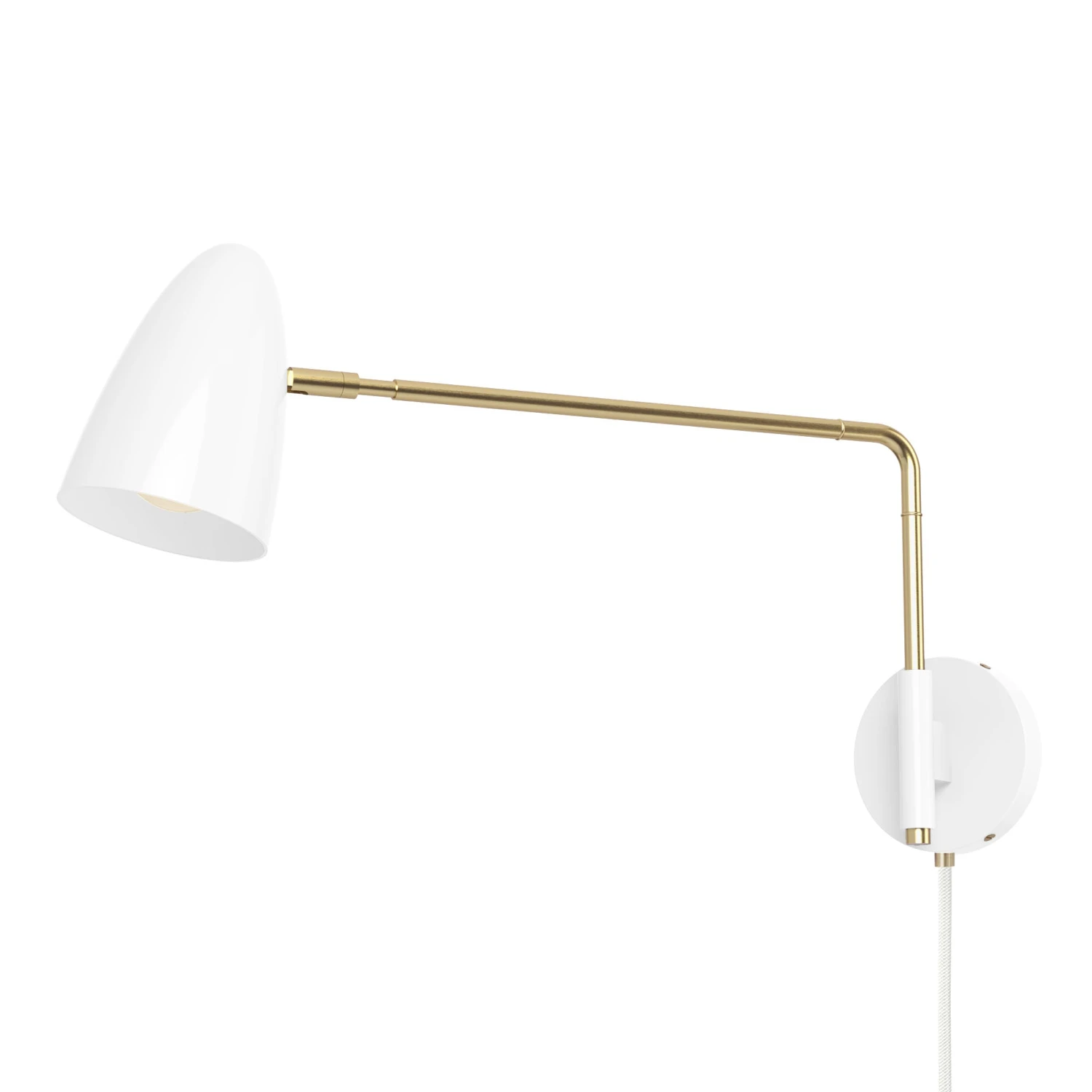 Color Boom Swing Arm Plug-in Sconce - 17" Arm 4 Color Boom Swing Arm Plug-in Sconce - 17" Arm - Image 4
