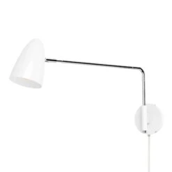 Color Boom Swing Arm Plug-in Sconce - 17" Arm 36 Color Boom Swing Arm Plug-in Sconce - 17" Arm -Cozy Light World 1 boom swing arm sconce plug in 17 nickel white