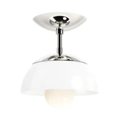 Color Cadbury Flush Mount 8" 38 Color Cadbury Flush Mount 8" -Cozy Light World 1 cadburry flush mount 8 nickel white