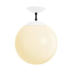Color Cap Flush Mount 12" -Cozy Light World 1 cap flush mount 12 black white 879f1e61 4d7e 4c15 906e 8b9c9c729b94