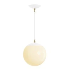 Color Cap Pendant 10" 28 Color Cap Pendant 10" -Cozy Light World 1 cap globe pendant 10 brass white