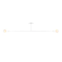 Color Pilot Flush Mount 47" 21 Color Pilot Flush Mount 47" -Cozy Light World 1 color pilot flush mount 47 white