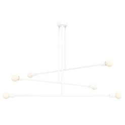 Color Commander Chandelier 47" -Cozy Light World 1 commander chandelier 47 white 3819ef1e 08fd 4c64 9d56 b29e84a65e44