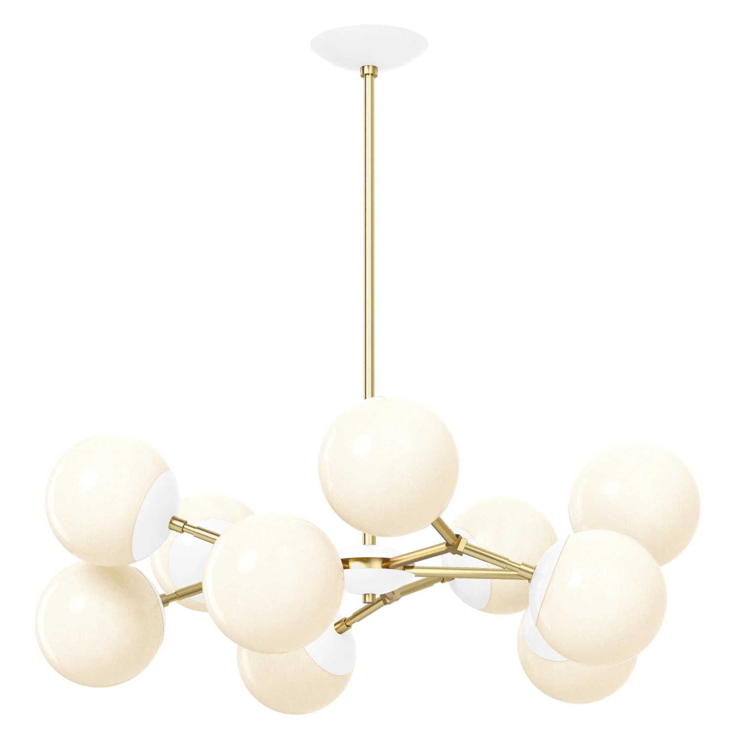Color Crown Chandelier 32" 8 Color Crown Chandelier 32" - Image 8