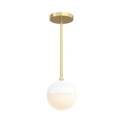 Color Lure Pendant 6" 24 Color Lure Pendant 6" -Cozy Light World 1 lure pendant 6 brass white cdc615b6 ba32 45c3 81ec a1fbc9ea2654