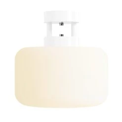 Color Maxo Flush Mount 13" -Cozy Light World 1 maxo flush mount nickel white