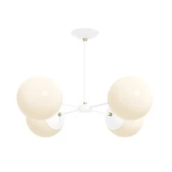 Color Big Orbi Chandelier -Cozy Light World 1 orbi big chandelier brass white