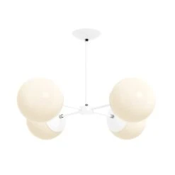 Color Big Orbi Chandelier -Cozy Light World 1 orbi big chandelier nickel white