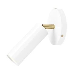 Color Reader Sconce - No Arm -Cozy Light World 1 reader sconce 0 brass white