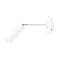 Color Reader Sconce - 6" Arm 39 Color Reader Sconce - 6" Arm -Cozy Light World 1 reader sconce 6 nickel white