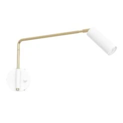 Color Reader Swing Arm Sconce - 17" Arm 25 Color Reader Swing Arm Sconce - 17" Arm -Cozy Light World 1 reader swing arm 17 brass white
