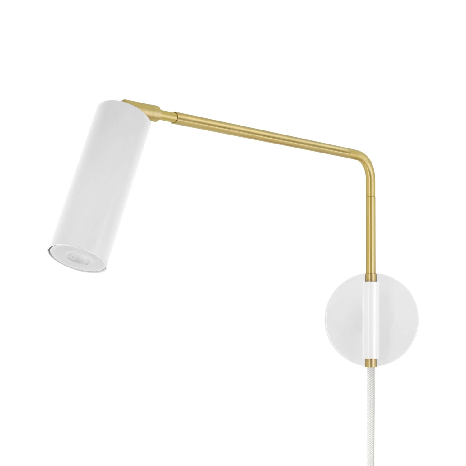 Color Reader Swing Arm Plug-in Sconce - 17" Arm 2 Color Reader Swing Arm Plug-in Sconce - 17" Arm - Image 2