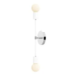 Color Scepter Sconce 18" -Cozy Light World 1 scepter sconce 18 nickel white
