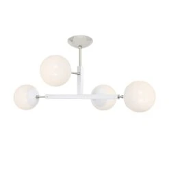 Color Status Flush Mount 35" 38 Color Status Flush Mount 35" -Cozy Light World 1 status flush mount nickel white 1