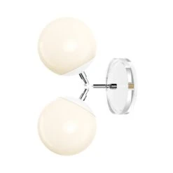 Color Visage Sconce 6" 39 Color Visage Sconce 6" -Cozy Light World 1 visage sconce nickel white