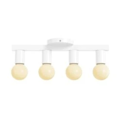 Color Vogue 4 Flush Mount 38 Color Vogue 4 Flush Mount -Cozy Light World 1 vogue 4 flush mount nickel white