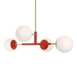 Color Big Status Chandelier 42" -Cozy Light World 10 big status chandelier brass ridinghoodred 1
