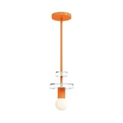Color Bling Pendant -Cozy Light World 10 bling pendant brass orange
