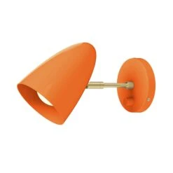 Color Boom Sconce - 3" Arm -Cozy Light World 10 boom sconce 3 brass orange