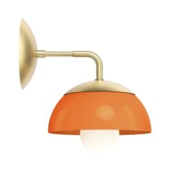 Color Cadbury Sconce 8" 37 Color Cadbury Sconce 8" -Cozy Light World 10 cadburry sconce 8 brass orange