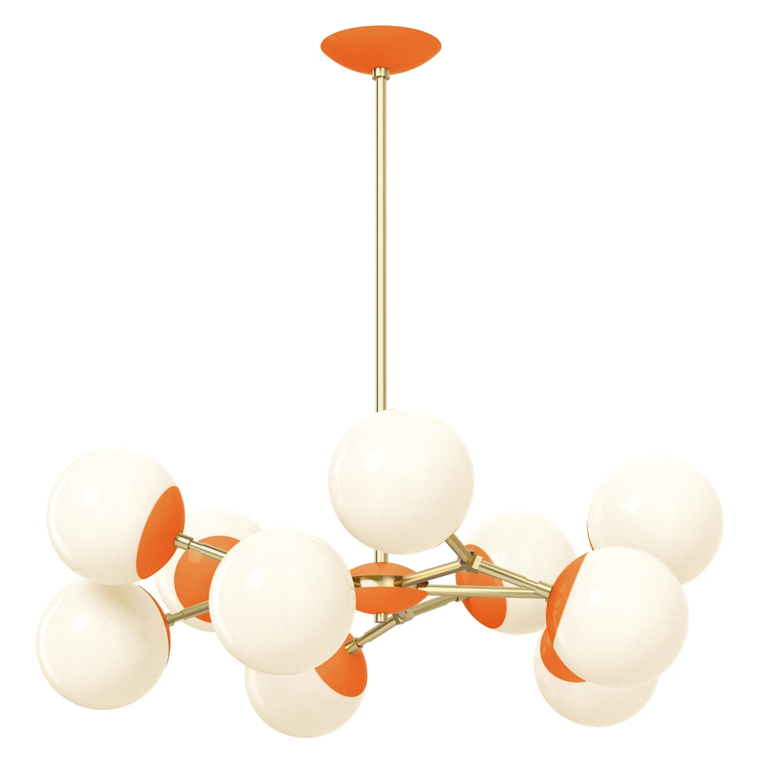 Color Crown Chandelier 32" 17 Color Crown Chandelier 32" - Image 17