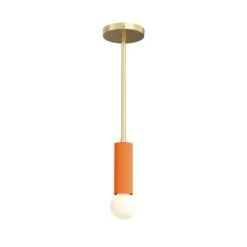 Color Eureka Pendant -Cozy Light World 10 eureka pendant brass orange
