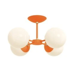 Color Orbi Flush Mount 38 Color Orbi Flush Mount -Cozy Light World 10 orbi flush mount brass orange