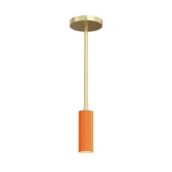 Color Reader Pendant 35 Color Reader Pendant -Cozy Light World 10 reader pendant brass orange