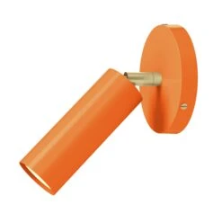 Color Reader Sconce - No Arm -Cozy Light World 10 reader sconce 0 brass orange