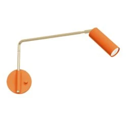 Color Reader Swing Arm Sconce - 17" Arm 34 Color Reader Swing Arm Sconce - 17" Arm -Cozy Light World 10 reader swing arm 17 brass orange