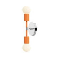 Color Scepter Sconce 10" -Cozy Light World 10 scepter sconce 10 nickel orange