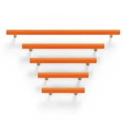 Color Swift Pull - Brass -Cozy Light World 10 swift pulls brass orange