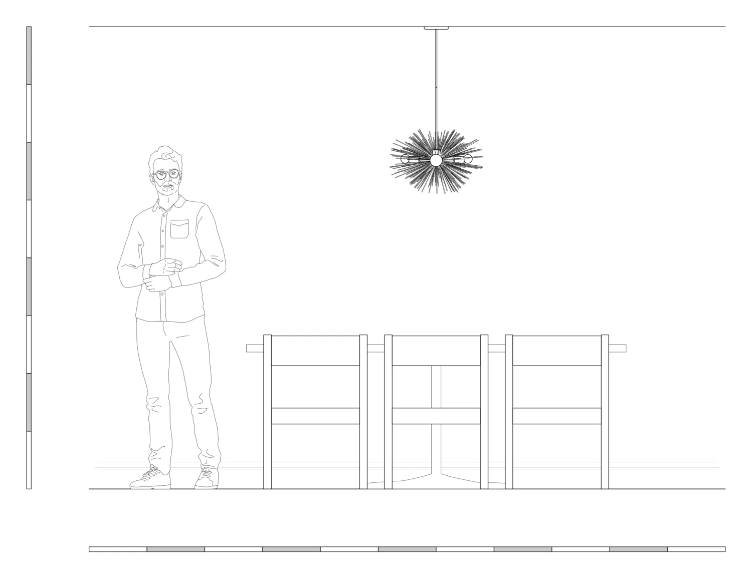 Urchin Chandelier 20" 4 Urchin Chandelier 20" - Image 4