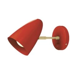 Color Boom Sconce - 3" Arm -Cozy Light World 11 boom sconce 3 brass ridinghoodred