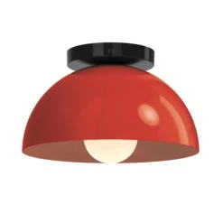 Color Hemi Flush Mount 10" 22 Color Hemi Flush Mount 10" -Cozy Light World 11 hemi flush mount 10 black ridinghoodred 50b0e49a 77f2 444e 9daf 3e14a111dfde