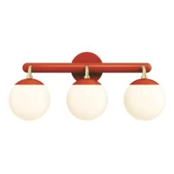 Color Legend 3 Sconce 36 Color Legend 3 Sconce -Cozy Light World 11 legend sconce 3 brass ridinghoodred