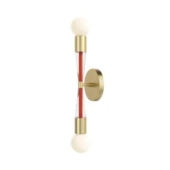 Color Phoenix Sconce 37 Color Phoenix Sconce -Cozy Light World 11 phoenix sconce brass ridinghoodred