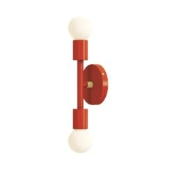 Color Pilot Sconce 11" 34 Color Pilot Sconce 11" -Cozy Light World 11 pilot sconce 11 brass ridinghoodred