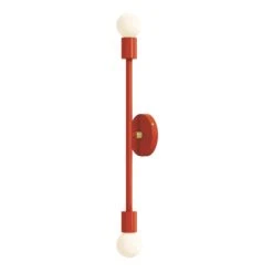 Color Pilot Sconce 23" 35 Color Pilot Sconce 23" -Cozy Light World 11 pilot sconce 23 brass ridinghoodred