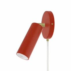 Color Reader Plug-In Sconce - No Arm -Cozy Light World 11 reader plugin sconce no arm brass redridinghood